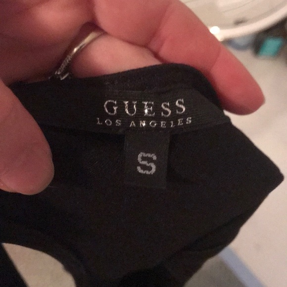 Plunge black dress GUESS - Picture 6 of 6